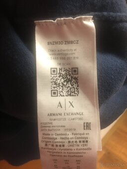 ARMANI EXCHANGE originál pánsky svetrik XL - 8