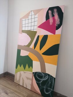 Umelecké maľby na plátne, ručne maľované obrazy - 8