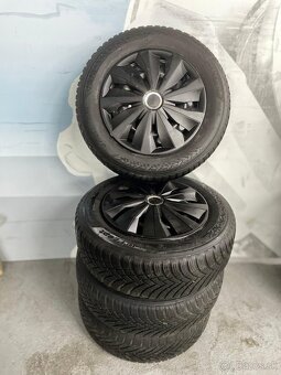 🛞Predám Originál VW plechove disky zimné 195/65 r15 - 8