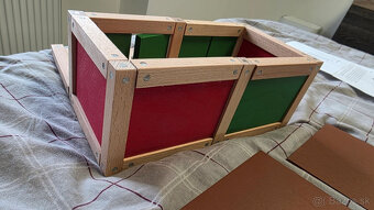 Detská drevená magnetická stavebnica G02 - 8