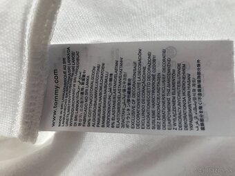 TOMMY HILFIGER originál white damske polotricko L - 8