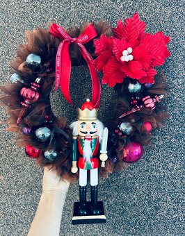 Vianočné vence na dvere 2. - 8