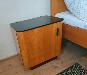 Retro spálňa : manž.posteľ + nočné stolíky - 8