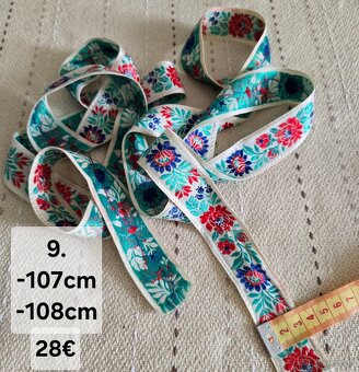Stary kroj stuhy čepce zápästky - 8