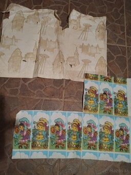 Hračky , baliaci papier - 8