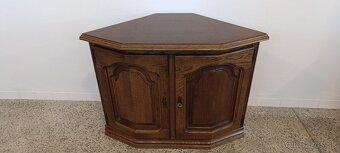 Rustikálna komoda, nábytok z masívu - 8