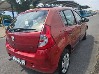 Predám Dacia Sandero 1.4 benzín 114000kmr.v. 2009 - 8