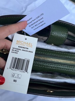 Nová kožená kabelka Michael Kors s visačkou - 8