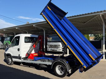 IVECO DAILY TROJSTRANNÝ SKLÁPAČ + HYDRAULICKÁ RUKA do 3,5t - 8