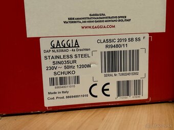 Gaggia Classic + príslušenstvo - 8