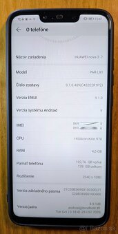 Huawei Nova3, 4GB/128GB - 8