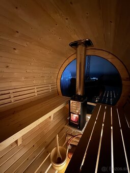 Sudova sauna 2,5m + ochladzovací súd - 8