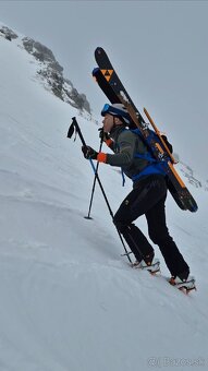 Predám skialpovy set Fischer + lyžiarky Scott. - 8