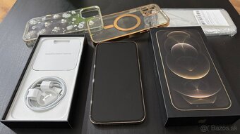 iPhone 12 Pro Max 128 GB – zlatý, TOP stav - 8