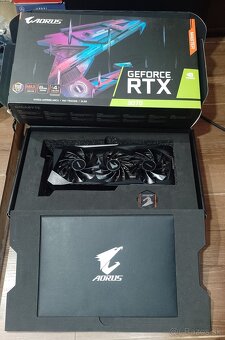 RTX 3070 AORUS GeForce MASTER – LCD displej, OC-Dual BIOS+ - 8