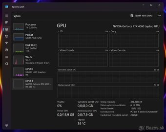 MSI Thin GF63 i7 12th/ RTX 4060 8GB/ 16GB RAM - 8