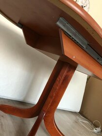 Jedalensky stol rozkladaci 110/150x80x78cm - 8
