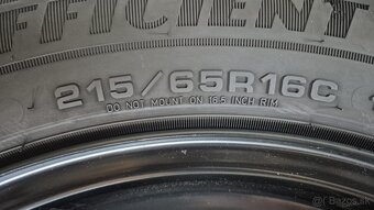 Plechové disky 5x160 r16 ET60 Transit Custom - 8