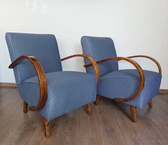 Art Deco kreslá Jindrich Halabala, retro styl - 8
