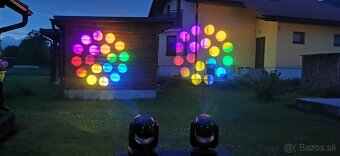 Set 2x 150W Beam hlavy + dmx pult + káble - 8