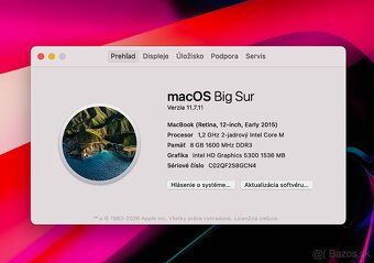 MacBook 12" 1.2GHz,2j/8GB/512GB, NOVÁ BATERKA, TOP STAV - 8