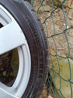 Elektróny 5x112 R17 + letná sada Nokian 225/45 - 8
