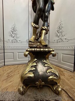 Luxusná figúrková lampa “Blackamoor” - 8