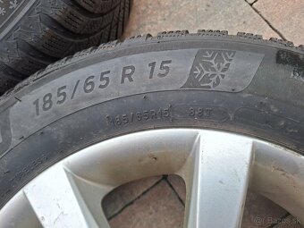 Predám hlinikové disky Reanault/Dacia-R15 --4x100 - 8