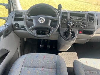 Volkswagen T5 Transporter valník 2,5 TDi 96 kW , 6 - miest, - 8