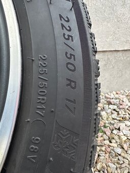 DOTZ Freeride R17 hliníkové disky 5x112 zimná sada - 8