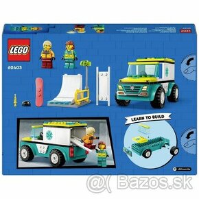 LEGO City 60403 Sanitka a snowboardista - 8
