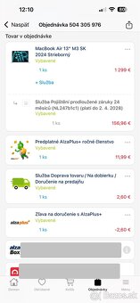 Predám MacBook Air M3 v Záruke do 2028 - 8