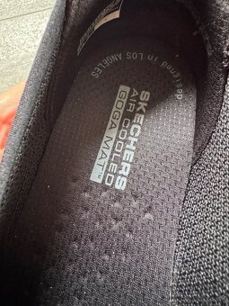 NOVE Skechers Air Cooled Goga Mat čierne 37,5 - 8