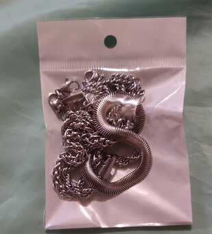 pánske náramky chir.ocel 3 ks - 8