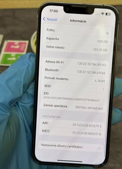 Apple iPhone 13 Pro 128 GB Graphite / nová Apple batéria - 8