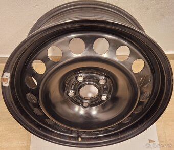 Originálne plechové disky VW - 5x112 r17 - 8