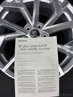 5x112 r18 octavia 4 cistonove disky Avior - 8