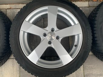 DEZENT elektróny 4x100 R17 + 205/55 R17 zimné pneu Laufen - 8