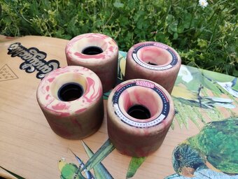 Landyachtz Rally Cat Paradise cruiser longboard skate board - 8