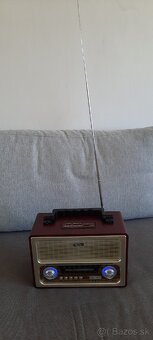 Retro rádio SAL bluetooth USB SD card... - 8