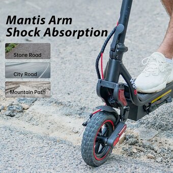 iScooter W8 - 750W, 14 Ah, 40km/h, 40km dojazd - 8