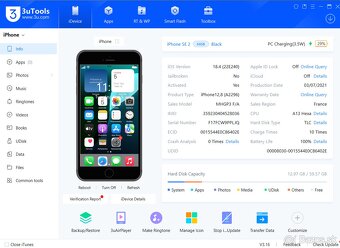 iPhone SE 2020 64 GB 100% baterka TOP Stav nepoužívaný - 8