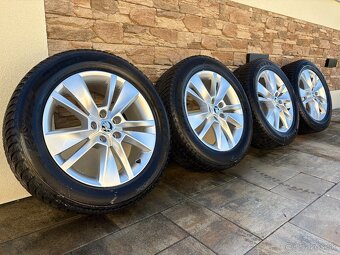 ZIMNÁ SADA SKODA 5x112 R18 + ZIMNÉ PNEU 235/55 R18 - 8