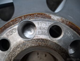 5x112 r17 ET50 x 8,5J elektróny originál AUDI - 8