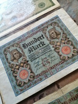 staré nemecké bankovky ( 20 ) - 8