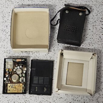 Rarita - ROK 1966 / Tranzistorové Radio AIWA AR-666 + BOX - 8