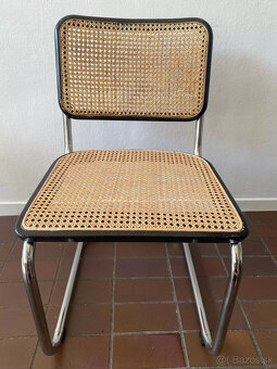 6 x Originálna konzolová stolička THONET S 32 V viedenský pr - 8