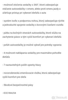 Otočná autosedačka - 8
