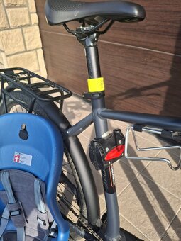Detská sedačka na bicykel zadná - 8