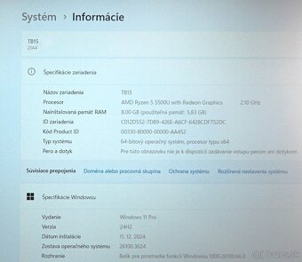 Lenovo ThinkBook 15 G3 - 8